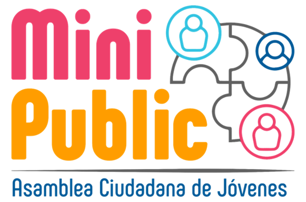The logo states: Mini Public - Youth Citizens' Assembly. 
