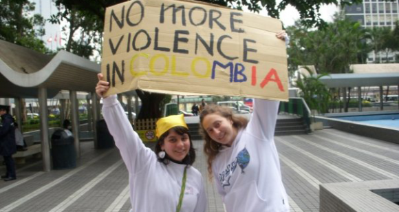 Political violence is on the rise in Colombia. putting lives and the country's peace at risk.