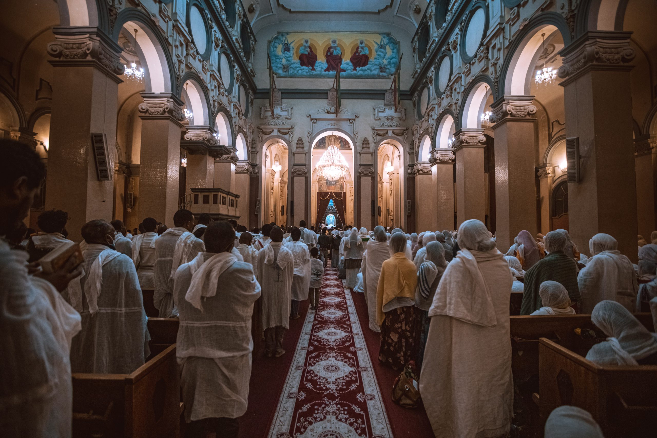 Ethiopia church scene