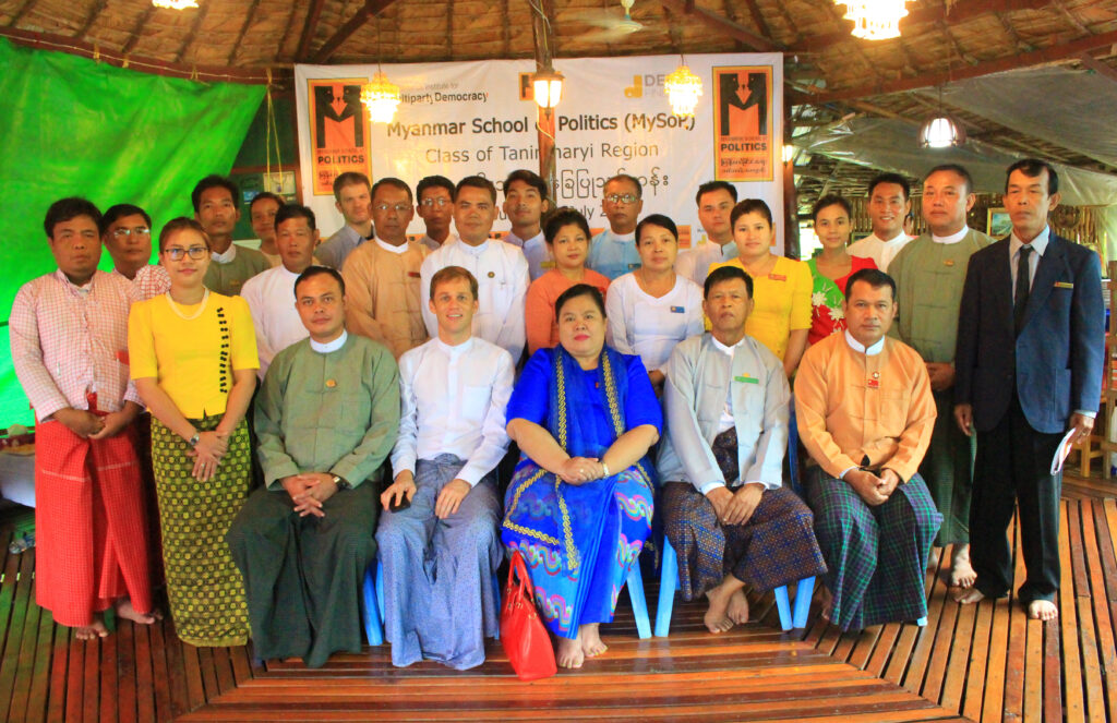 Dr. Lai Lai Maw opens the retreat