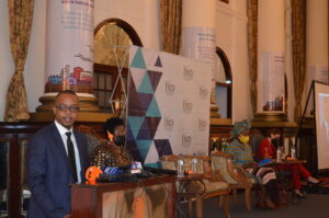 Hermenegildo Mulhovo addressing a conference.